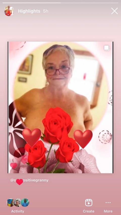 elivecams.com sexpositivegranny profile on OnlyFans in granny category